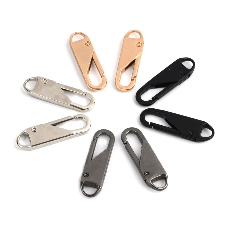Metal Detachable Zipper Pullers (2pcs)