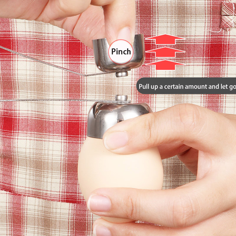 Metal Eggshell Opener Tool