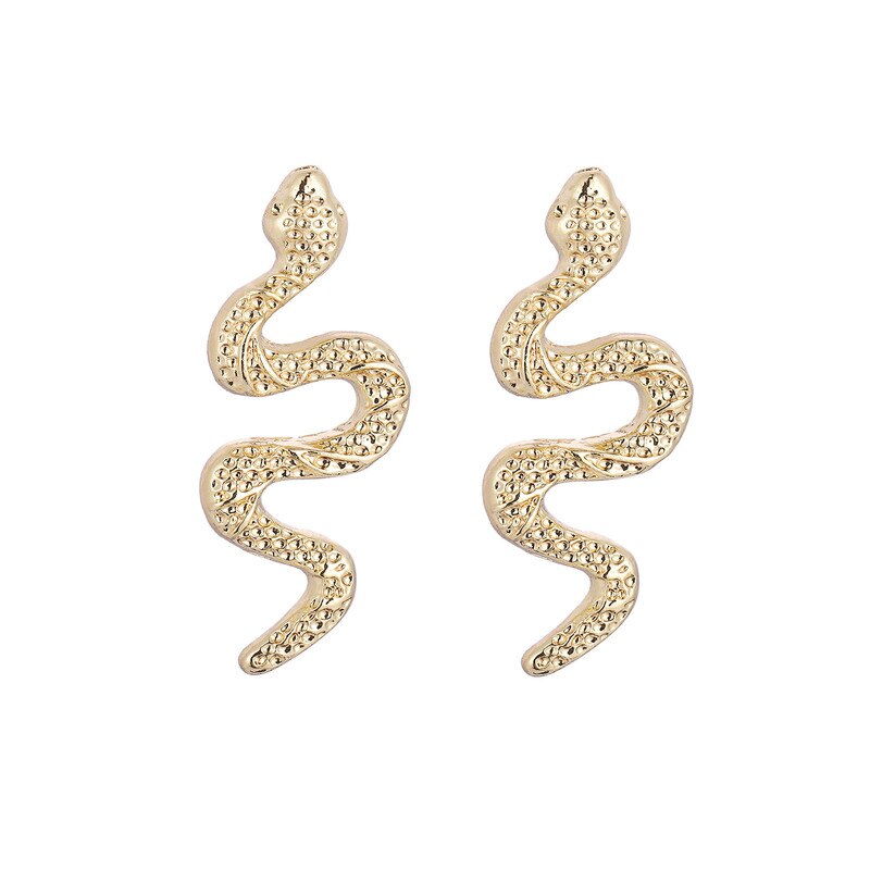 Metal Fashion Snake Drop Earrings Metal Fashion Snake Drop Earrings