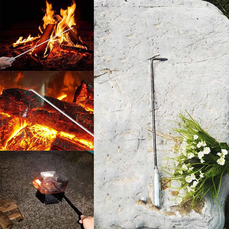 Metal Fire Pit Poker Stick Metal Fire Pit Poker Stick
