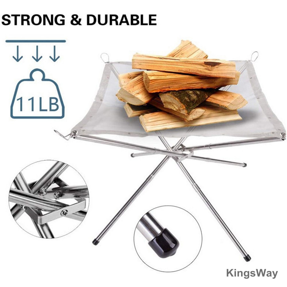 Metal Frame Collapsible Fire Pit Metal Frame Collapsible Fire Pit