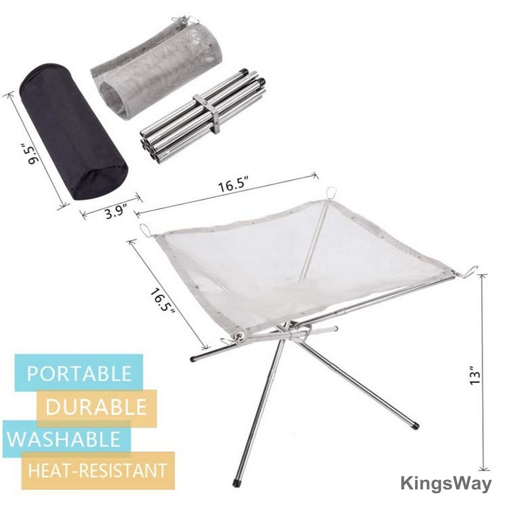 Metal Frame Collapsible Fire Pit Metal Frame Collapsible Fire Pit