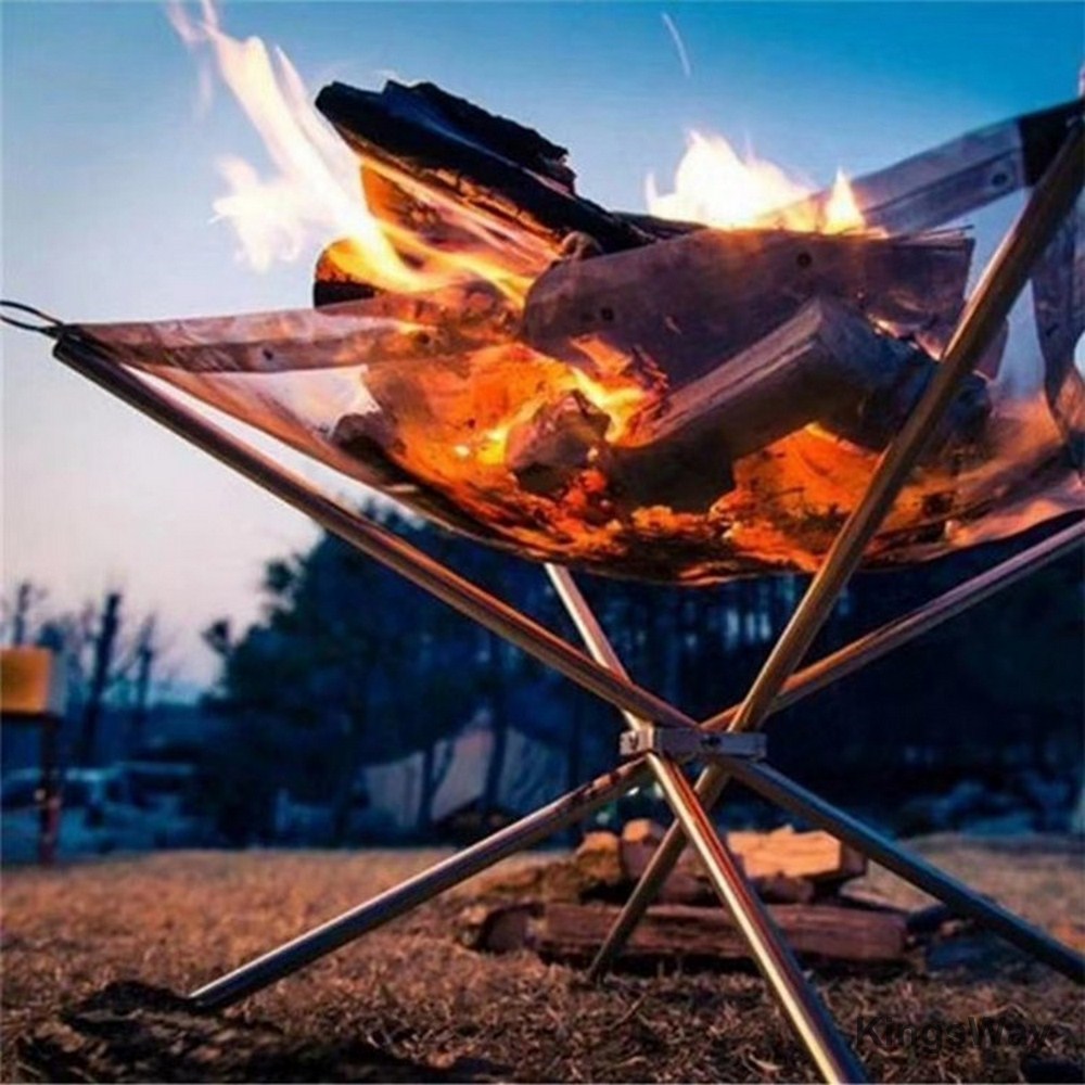 Metal Frame Collapsible Fire Pit Metal Frame Collapsible Fire Pit