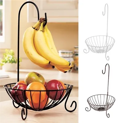 Metal Fruit Basket Banana Hanger