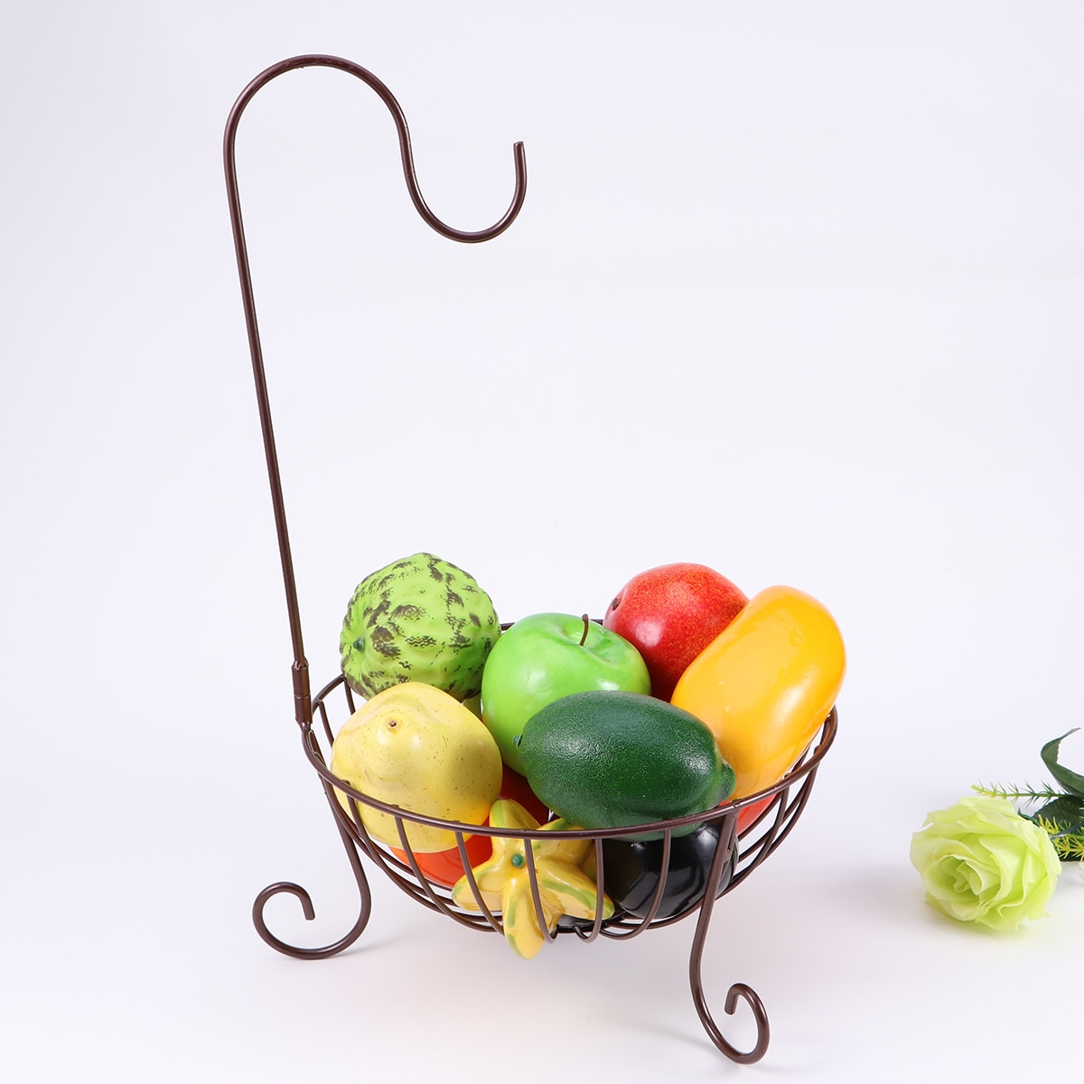 Metal Fruit Basket Banana Hanger