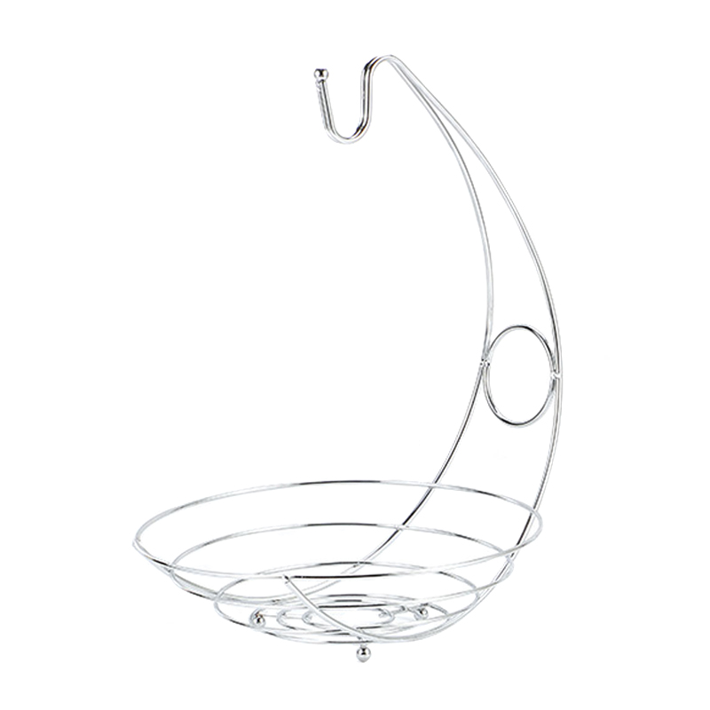 Metal Fruit Bowl with Fruit Hanger