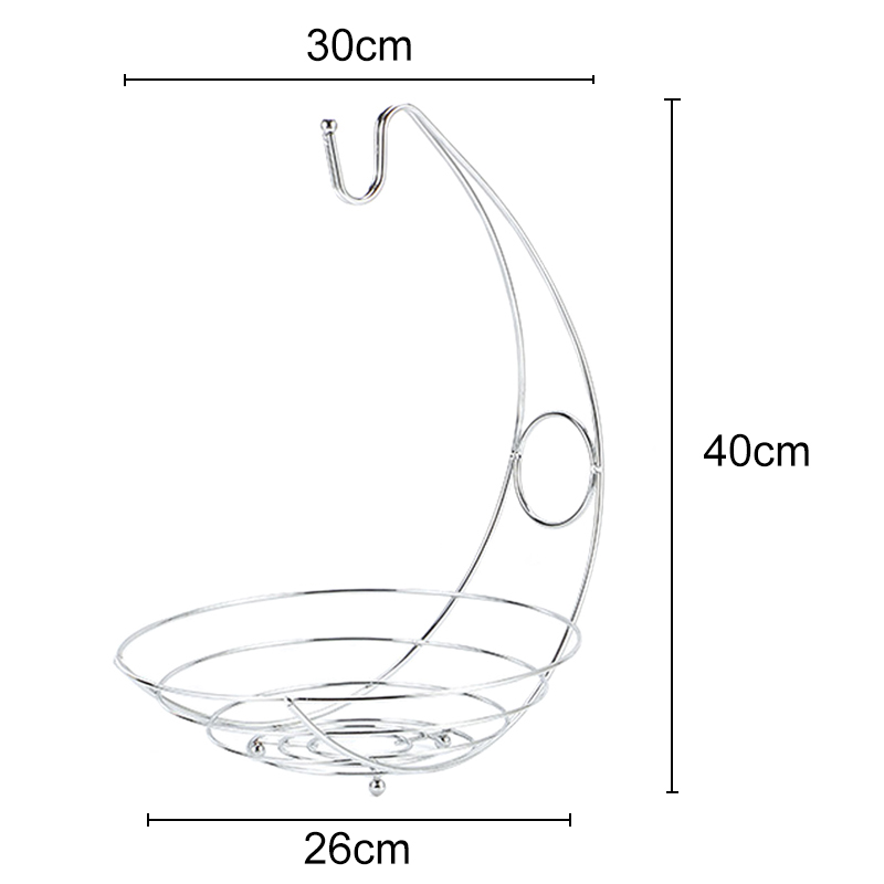 Metal Fruit Bowl with Fruit Hanger