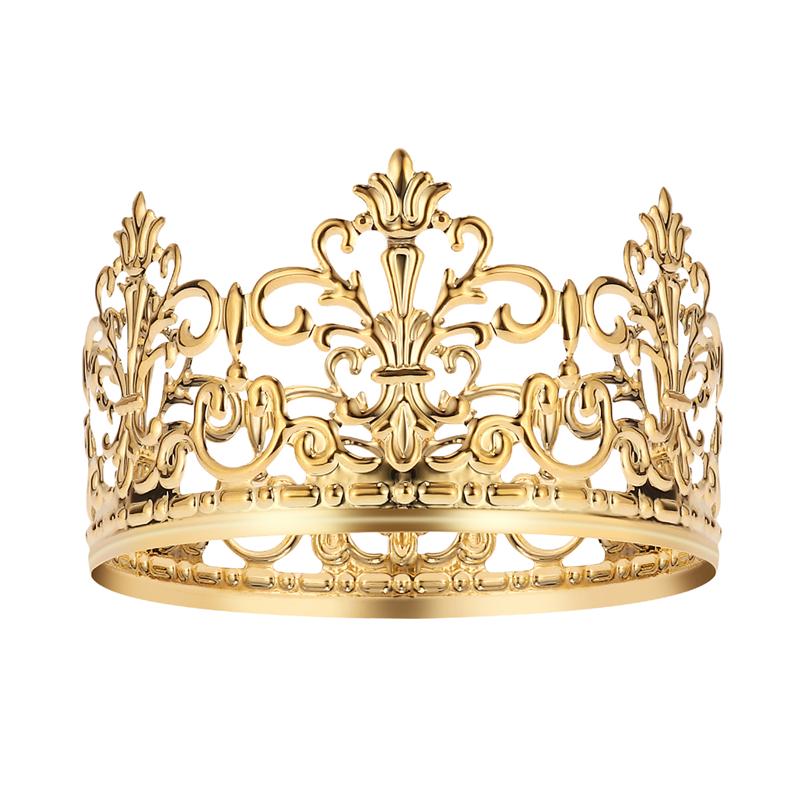 Metal Gold Crown Cake Topper Metal Gold Crown Cake Topper