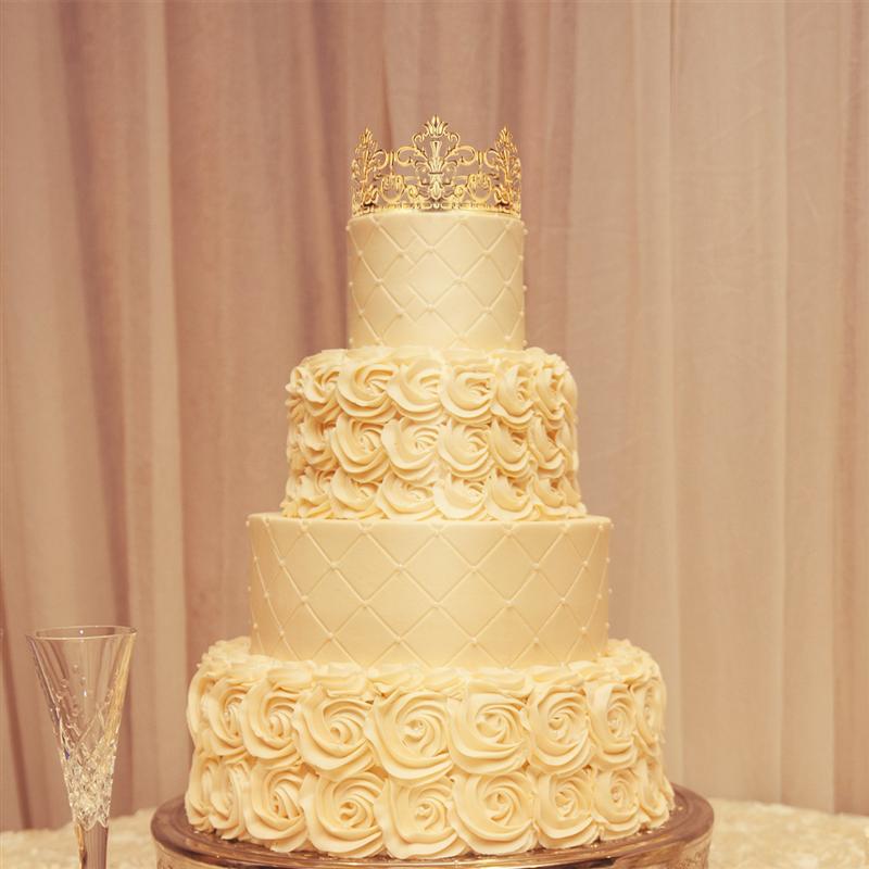 Metal Gold Crown Cake Topper Metal Gold Crown Cake Topper