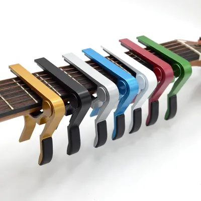 Metal Guitar Capo for Acoustic Classic Electric Guitar Aluminum Alloy Tuning Clamp Guitar Accessories Capotraste