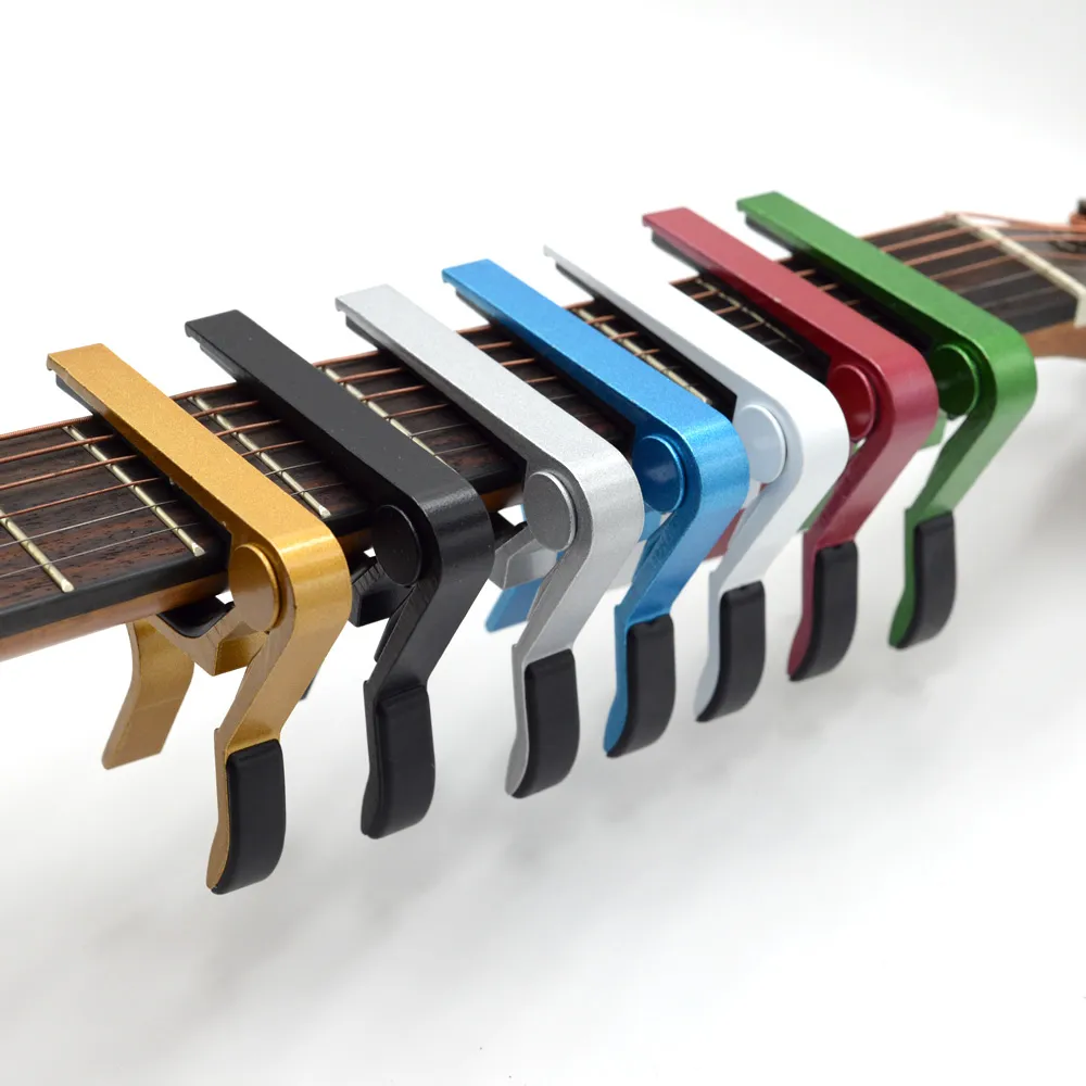 Metal Guitar Capo for Acoustic Classic Electric Guitar Aluminum Alloy Tuning Clamp Guitar Accessories Capotraste Metal Guitar Capo for Acoustic Classic Electric Guitar Aluminum Alloy Tuning Clamp Guitar Accessories Capotraste