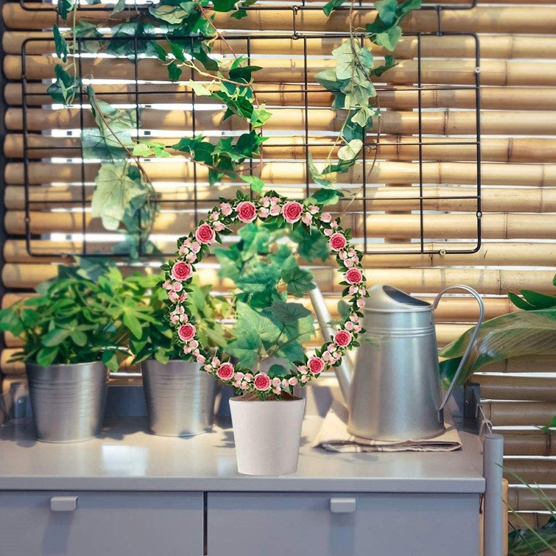 Metal Heart Shaped Trellis Metal Heart Shaped Trellis