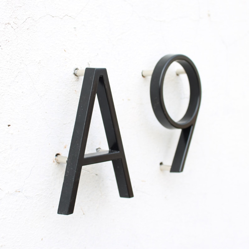 Metal House Number Modern Design Metal House Number Modern Design