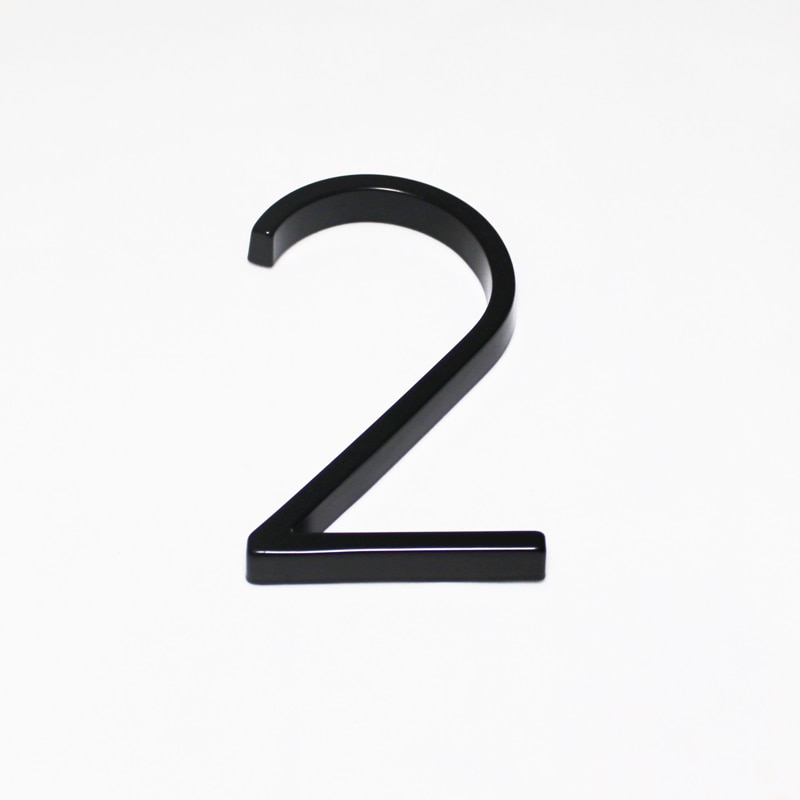Metal House Number Modern Design Metal House Number Modern Design