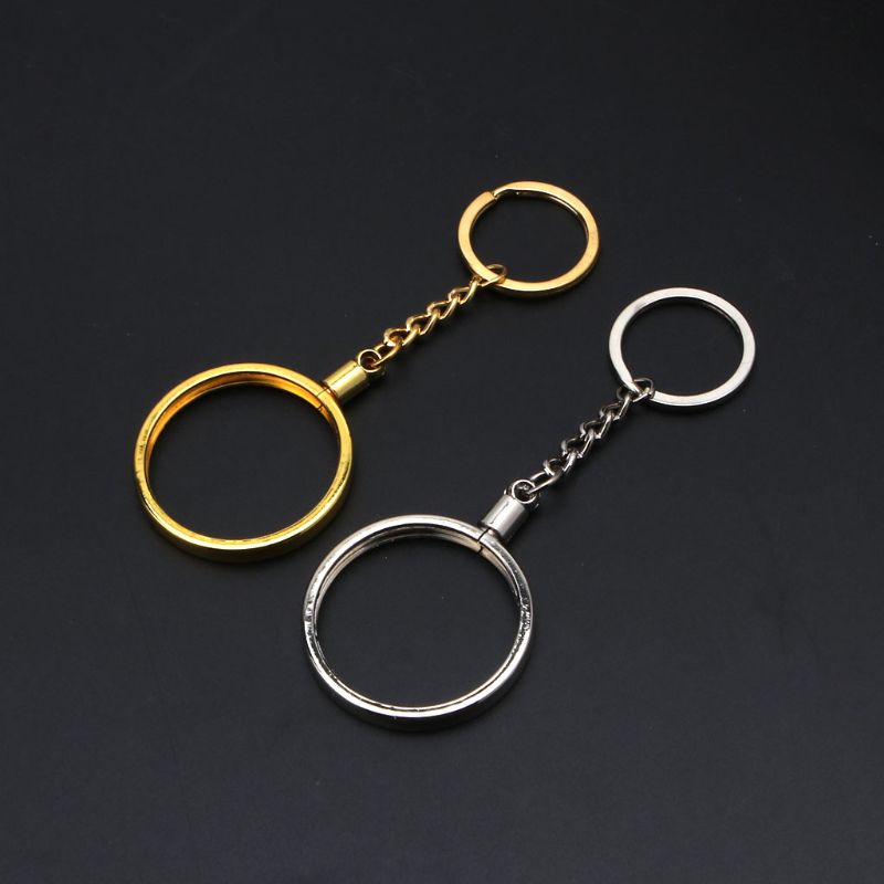 Metal Keyring Coin Holder Metal Keyring Coin Holder