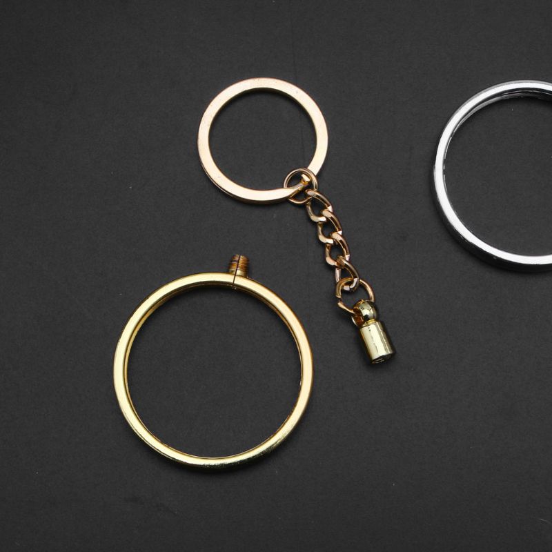 Metal Keyring Coin Holder Metal Keyring Coin Holder