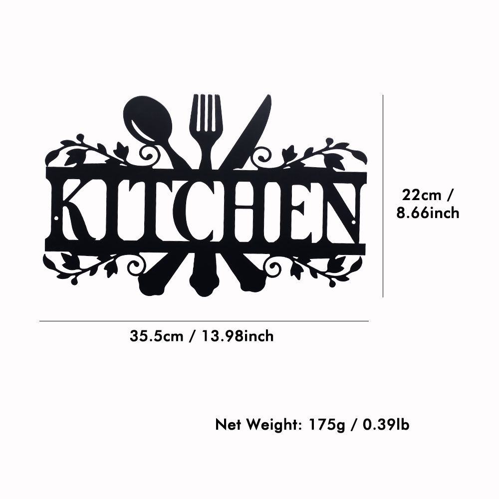 Metal Kitchen Wall Decor