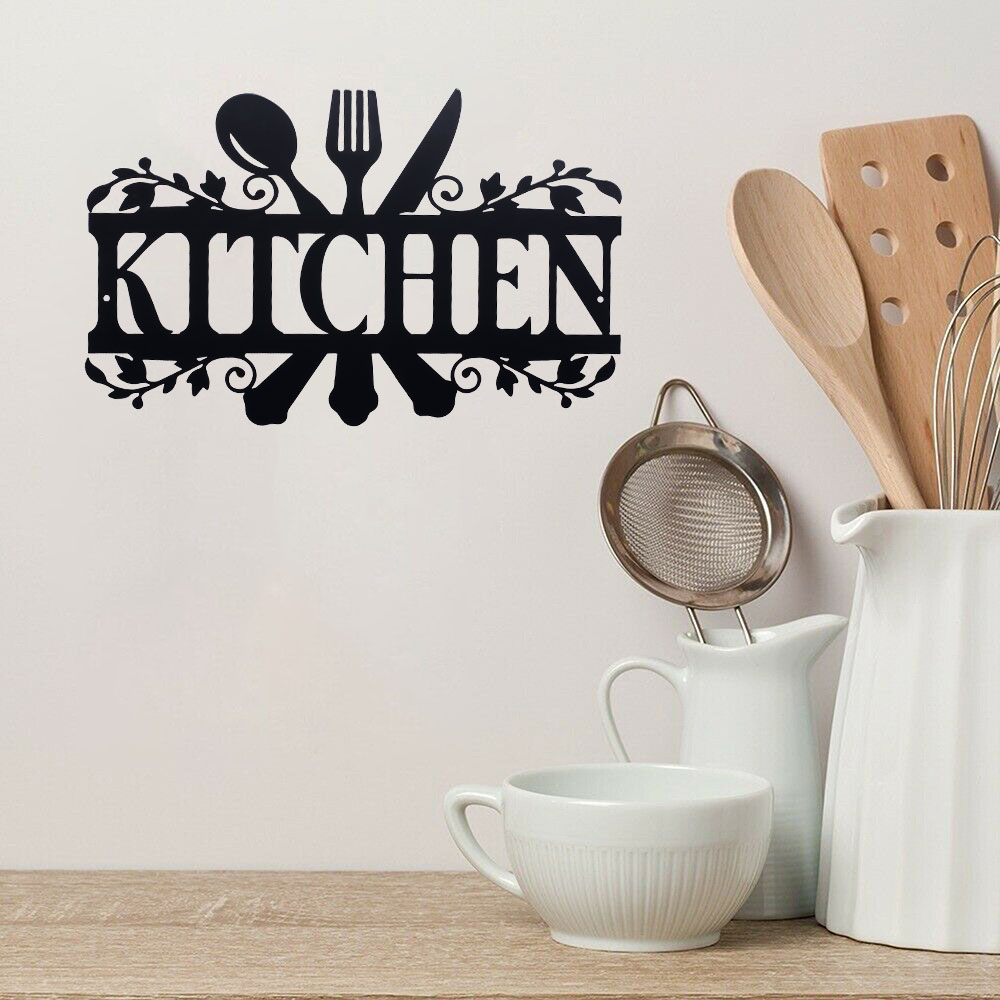 Metal Kitchen Wall Decor