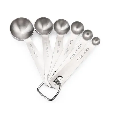 Metal Measuring Spoons Kitchen Set