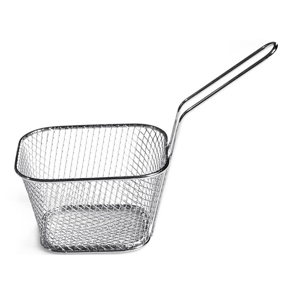 Metal Mesh French Fries Serving Basket Metal Mesh French Fries Serving Basket