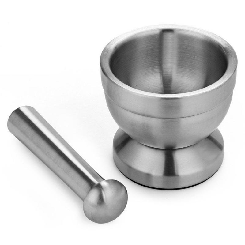 Metal Mortar and Pestle Grinder Tool
