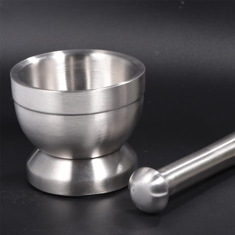 Metal Mortar and Pestle Grinder Tool