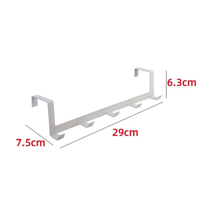 Metal Over the Door Towel Hooks Rack Metal Over the Door Towel Hooks Rack