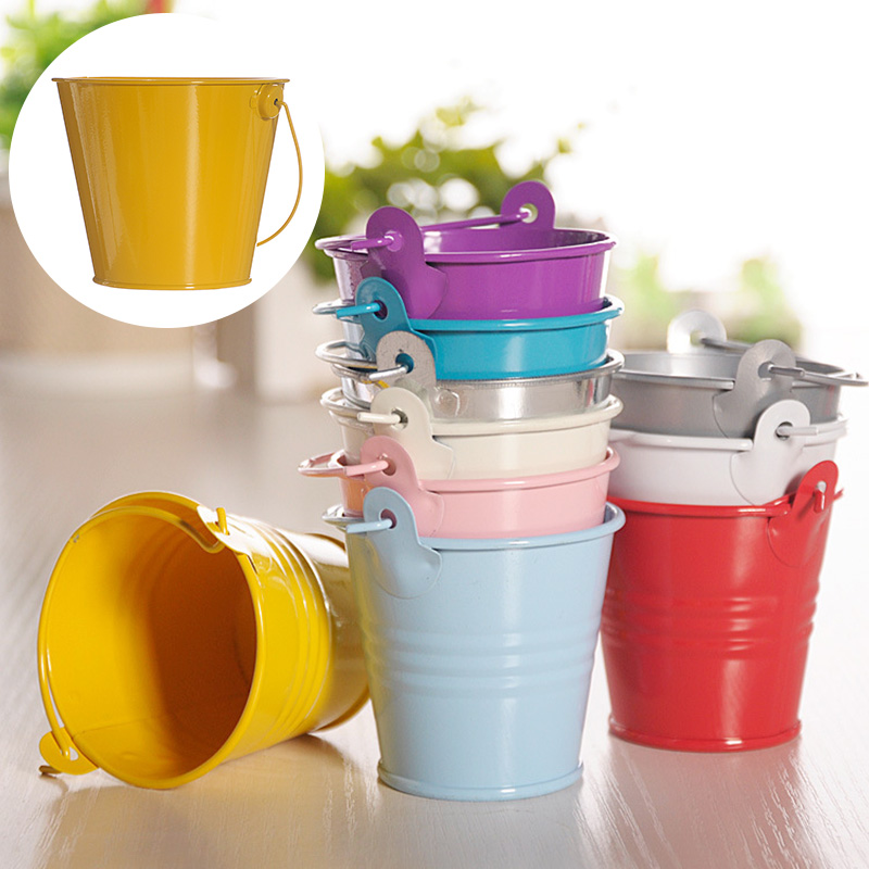 Metal Plant Bucket Home Decoration Metal Plant Bucket Home Decoration