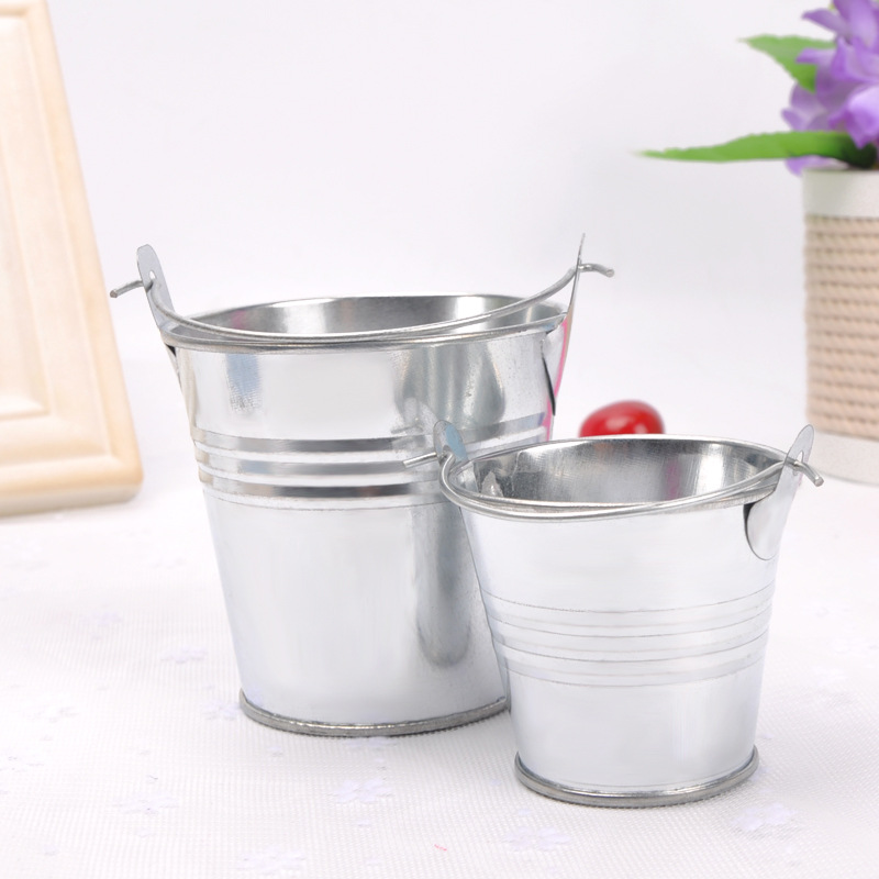 Metal Plant Bucket Home Decoration Metal Plant Bucket Home Decoration