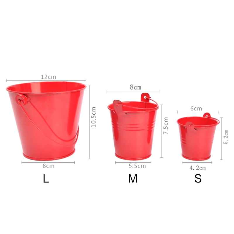 Metal Plant Bucket Home Decoration Metal Plant Bucket Home Decoration