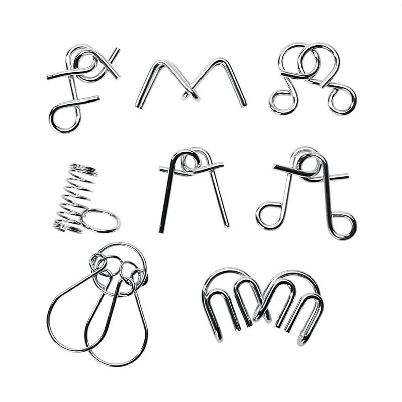 Metal Puzzles Anti Stress Toy Metal Puzzles Anti Stress Toy