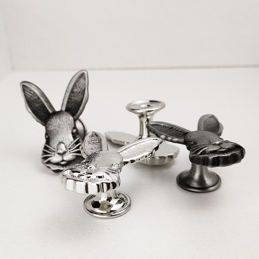 Metal Rabbit Drawer Knob
