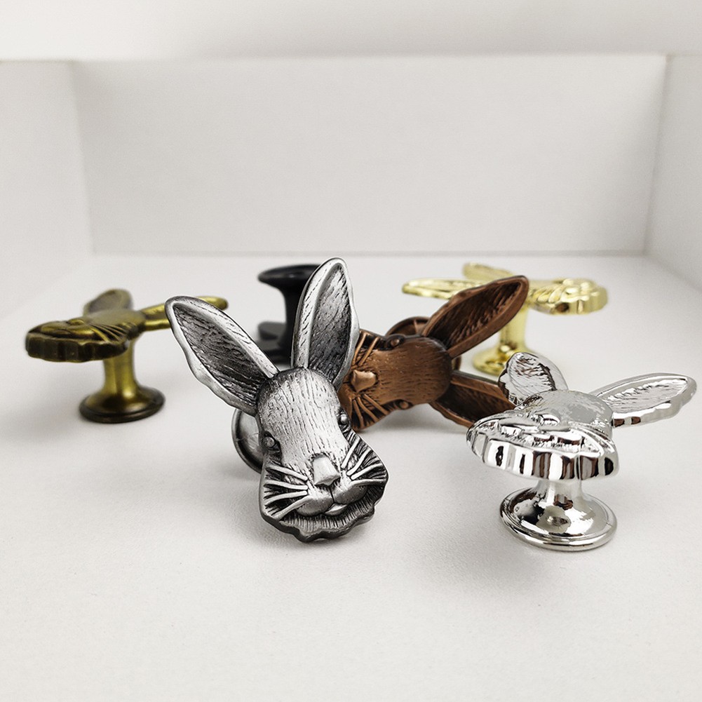 Metal Rabbit Drawer Knob