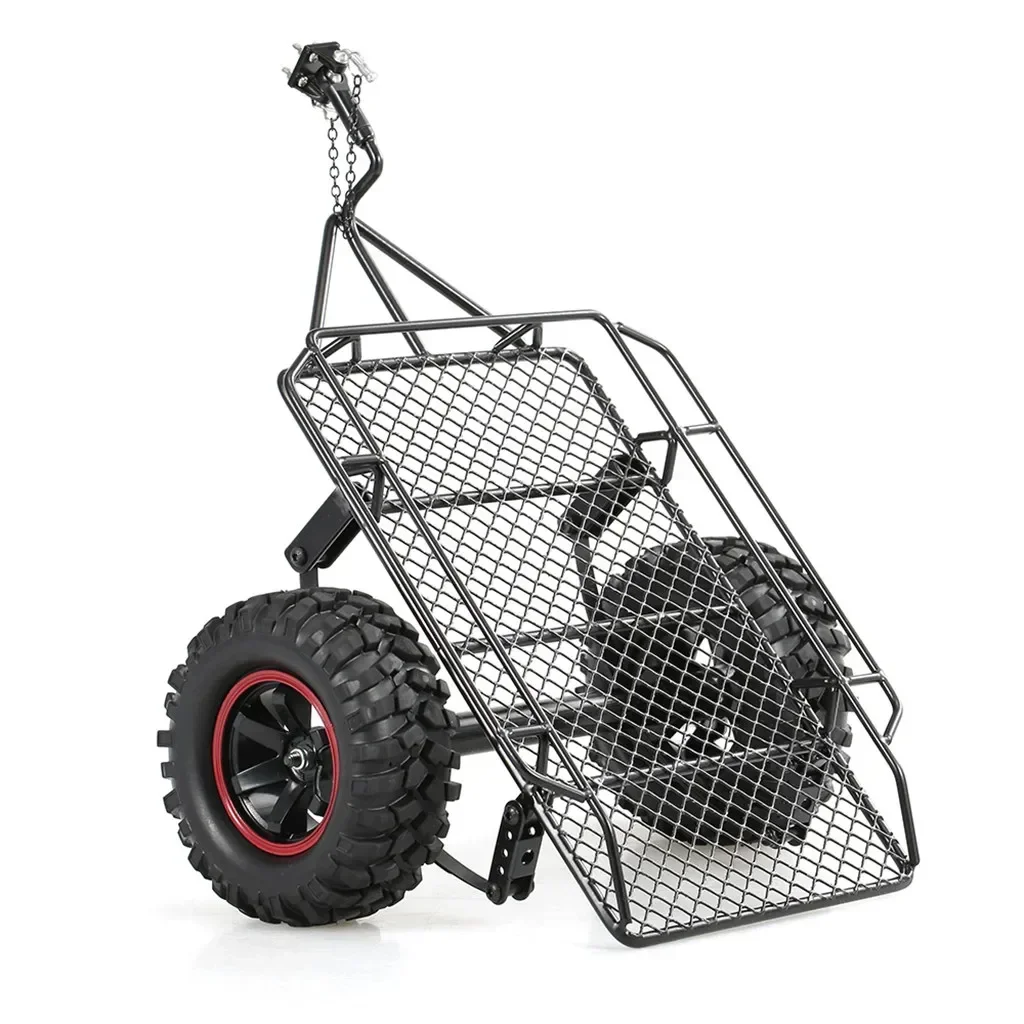 Metal RC Trailer Hopper Frame Simulation For 1/10 Rock Crawler Truck Trail Traxxas TRX-4 TRX4 Axial SCX10 RC4WD D90 CC01 Metal RC Trailer Hopper Frame Simulation For 1/10 Rock Crawler Truck Trail Traxxas TRX-4 TRX4 Axial SCX10 RC4WD D90 CC01