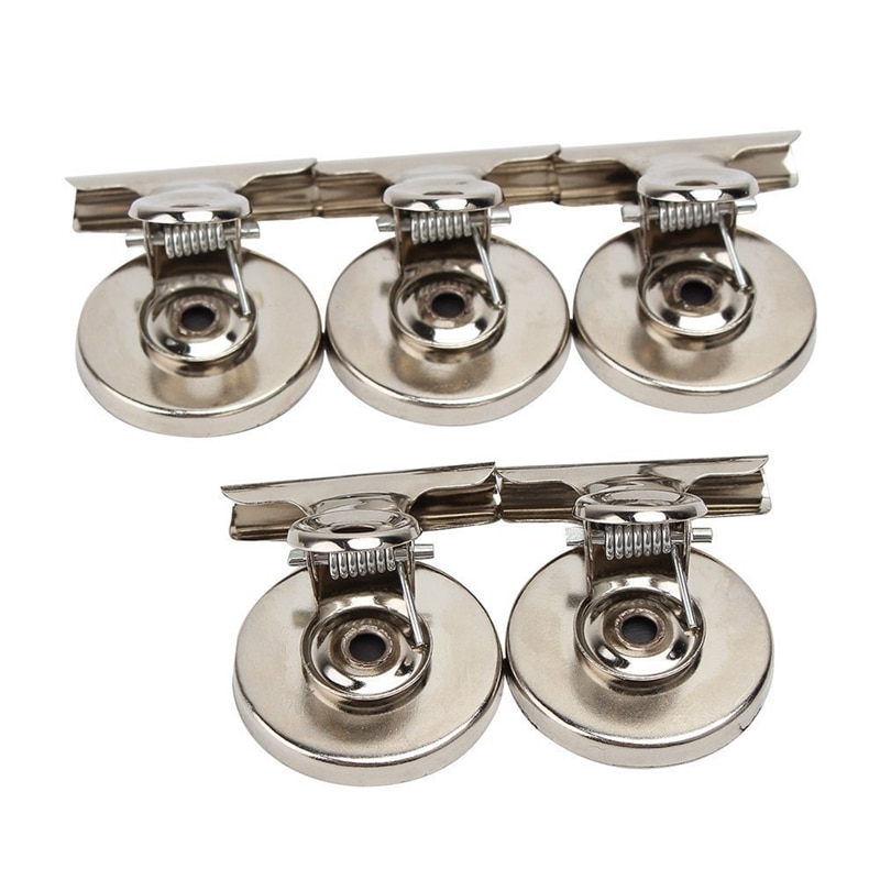 Metal Refrigerator Magnet Clips (5 pcs)