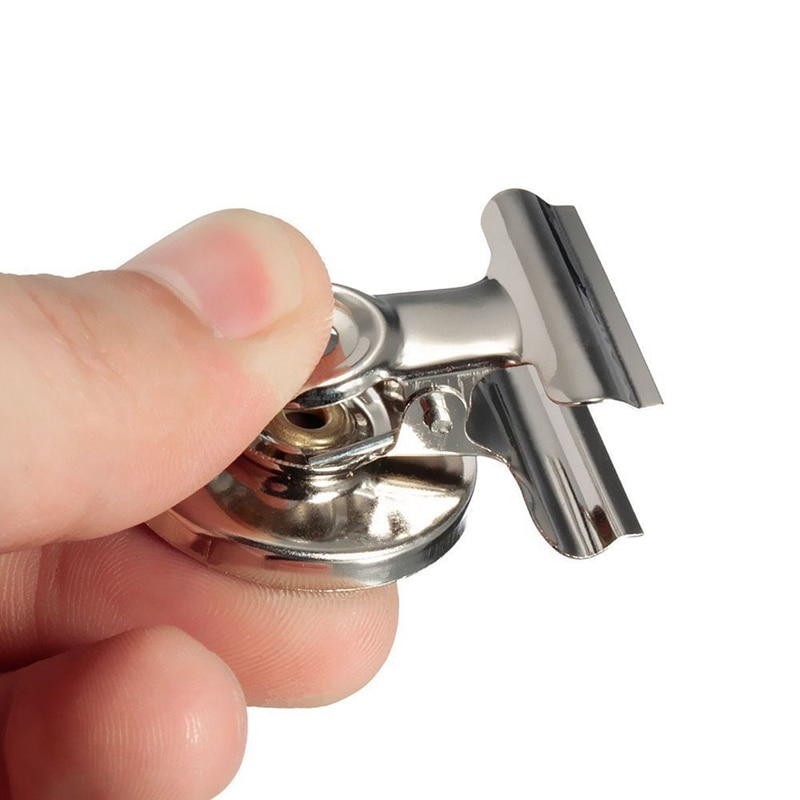 Metal Refrigerator Magnet Clips (5 pcs)
