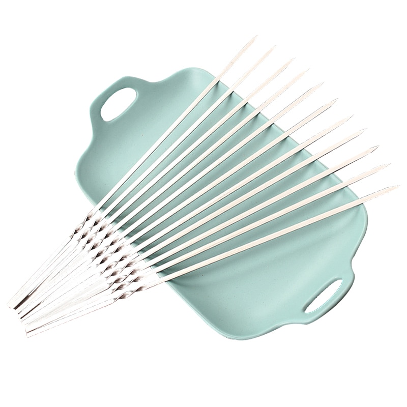 Metal Skewers 15PC Reusable Sticks