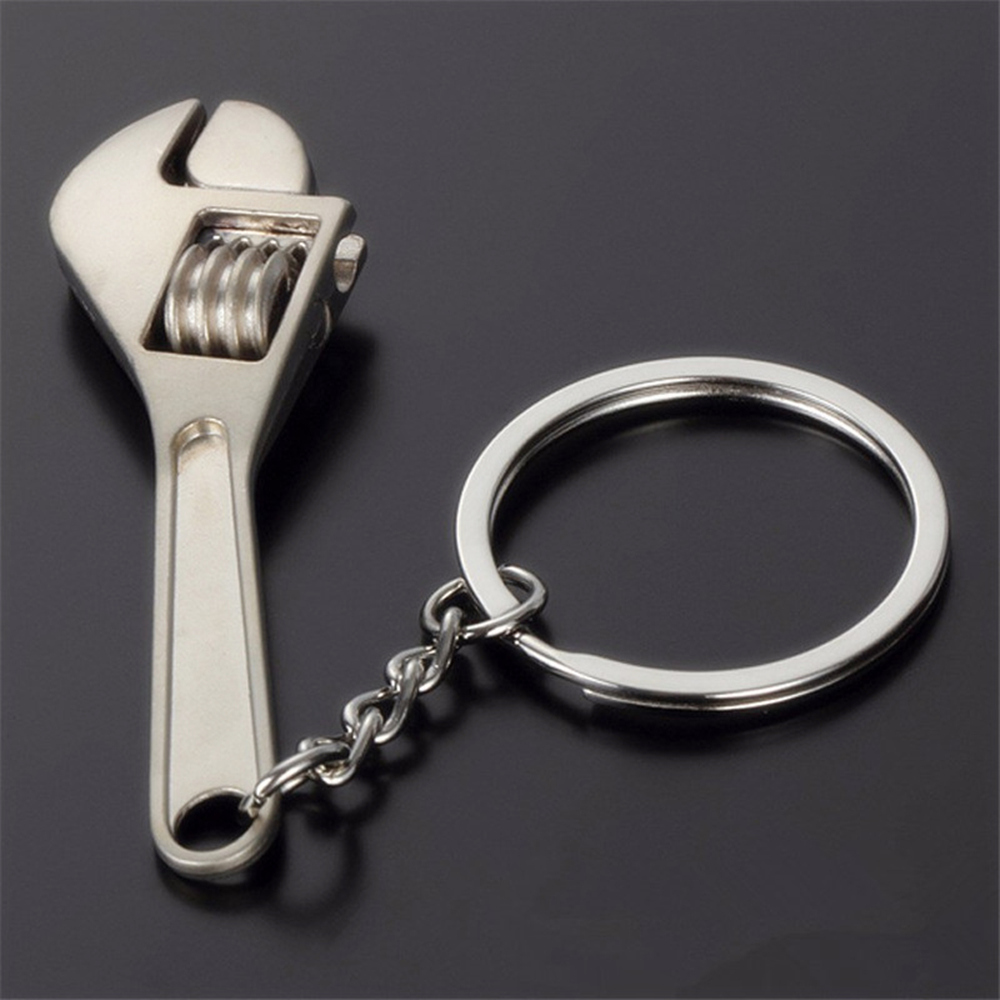 Metal Spanner Wrench Keychain
