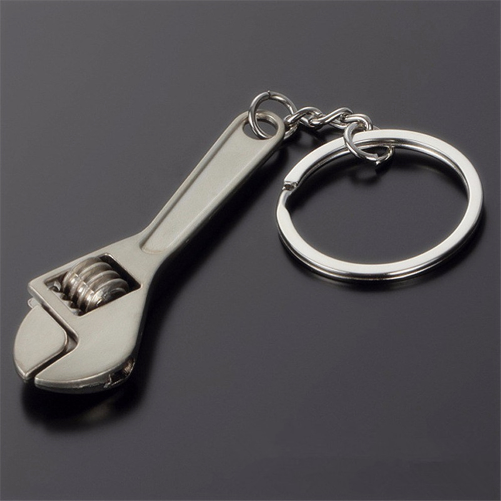 Metal Spanner Wrench Keychain