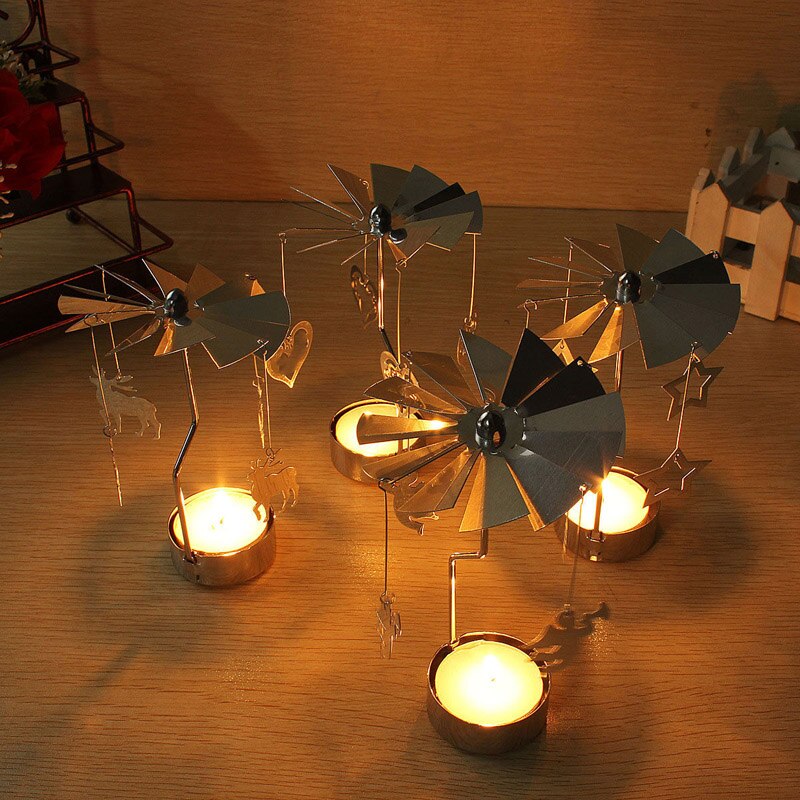 Metal Spinning Tea Light Holder