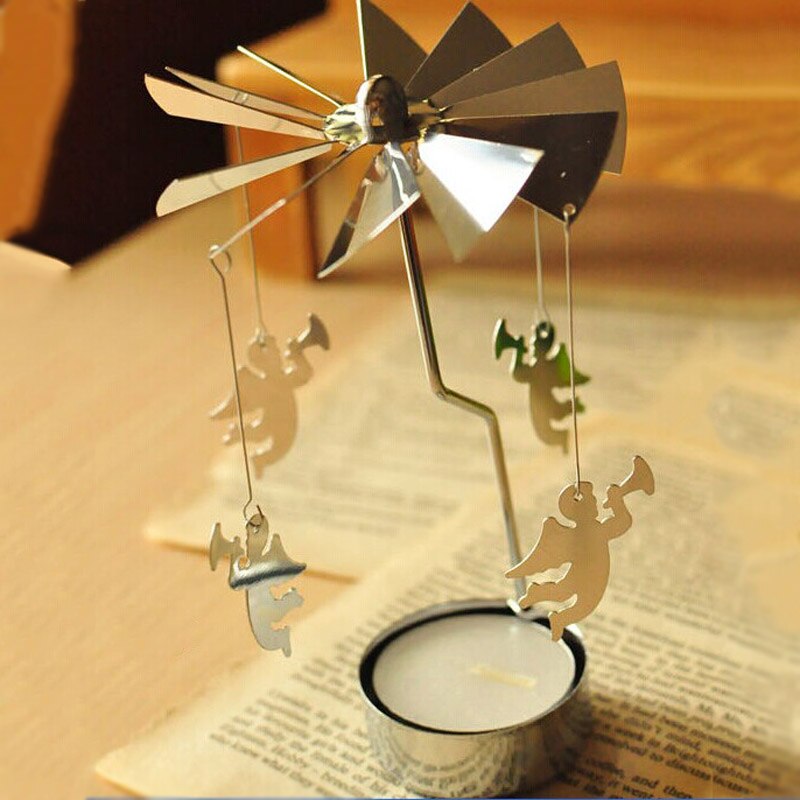 Metal Spinning Tea Light Holder