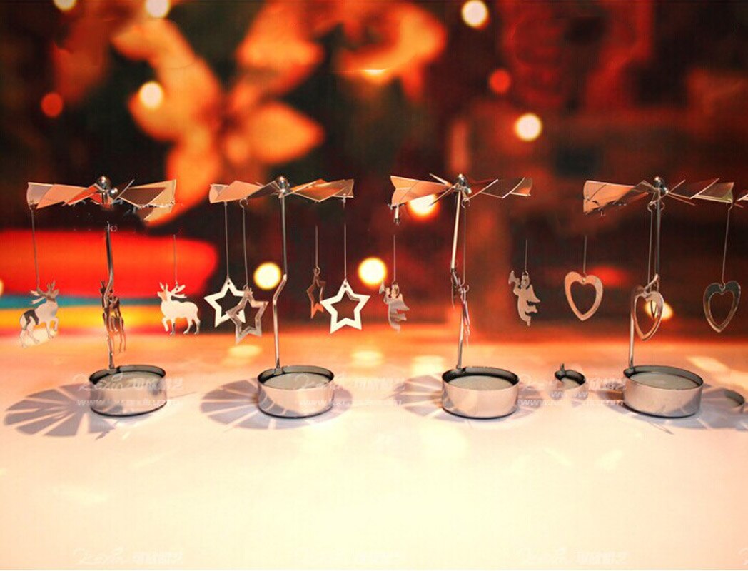 Metal Spinning Tea Light Holder