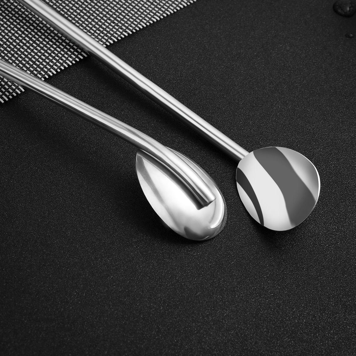 Metal Spoon Straws Set (6pcs) Metal Spoon Straws Set (6pcs)