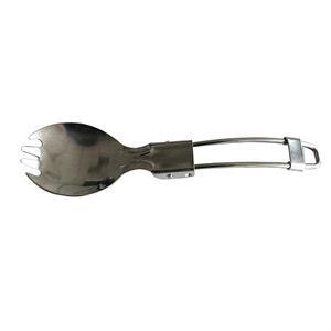Metal Spork Foldable Camping Utensil