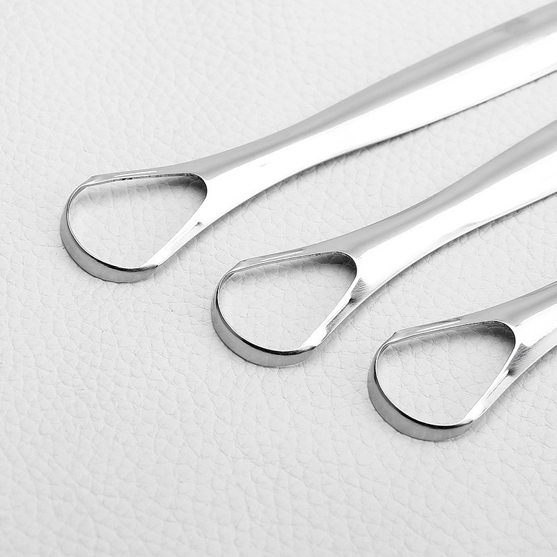 Metal Tongue Scraper Stainless Steel Metal Tongue Scraper Stainless Steel
