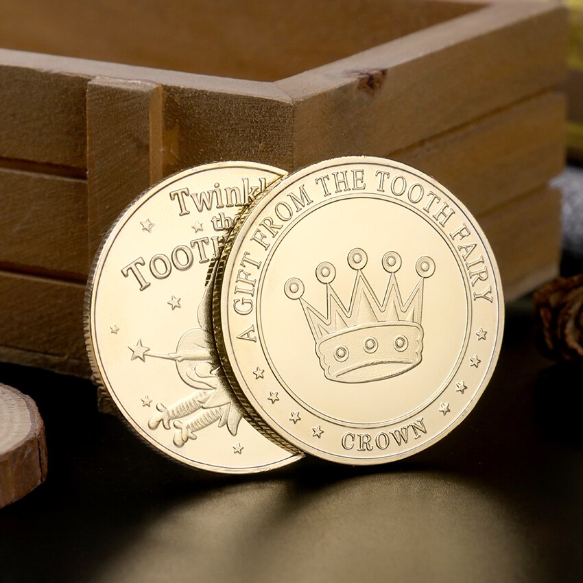 Metal Tooth Fairy Gold Coin Metal Tooth Fairy Gold Coin