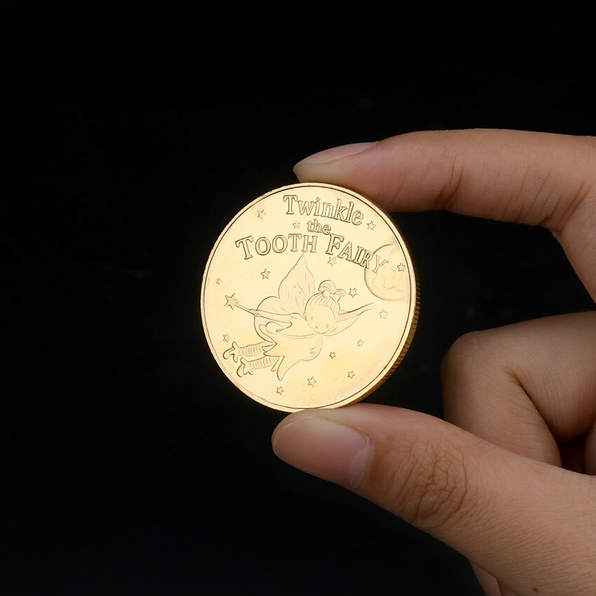 Metal Tooth Fairy Gold Coin Metal Tooth Fairy Gold Coin