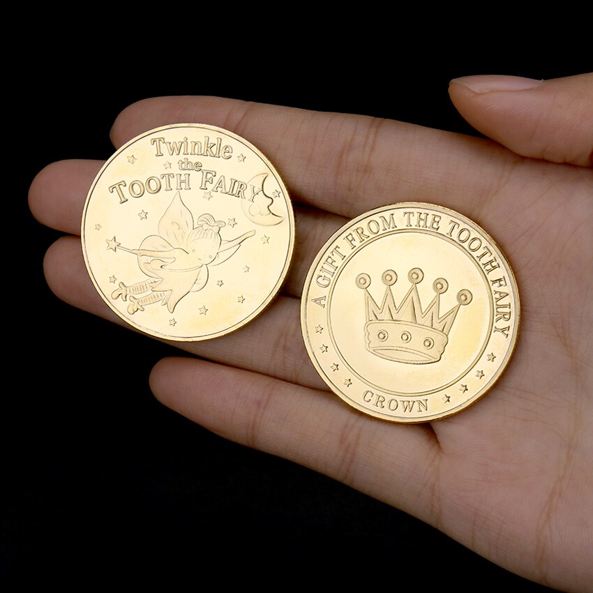 Metal Tooth Fairy Gold Coin Metal Tooth Fairy Gold Coin
