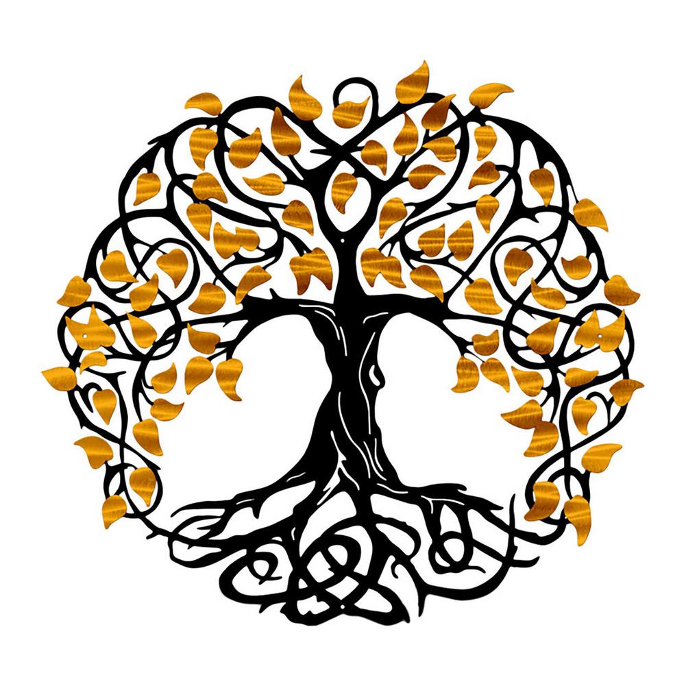 Metal Tree of Life Wall Decoration