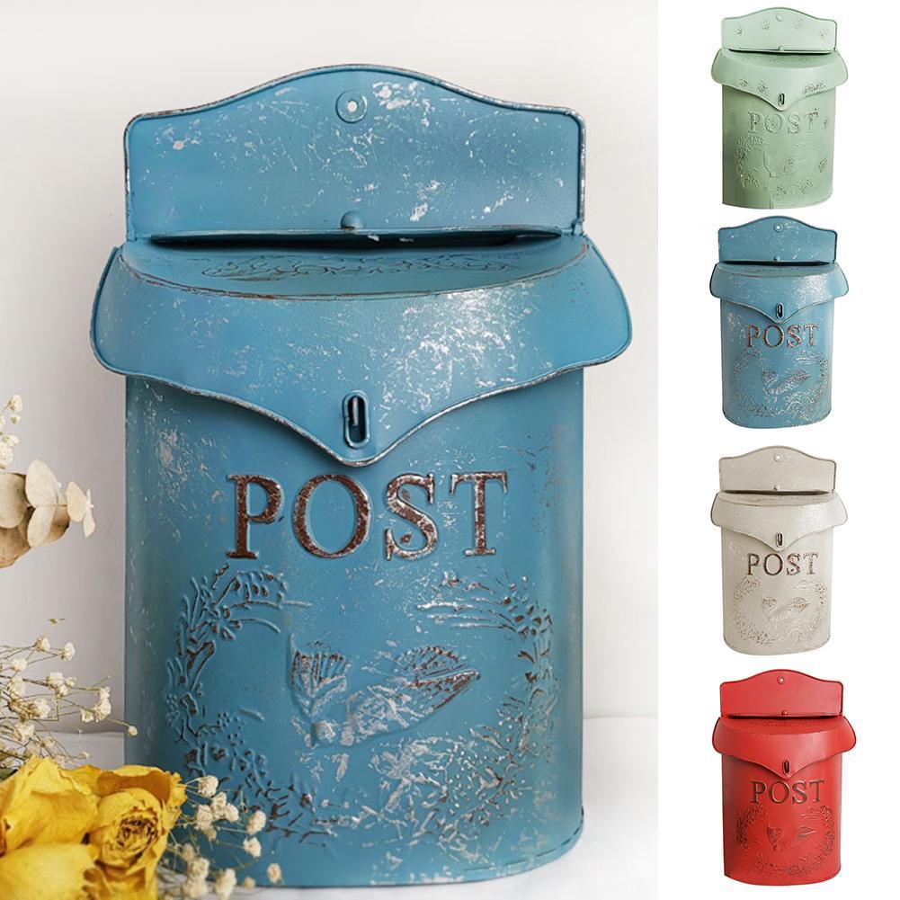 Metal Vintage Wall Mount Mailbox